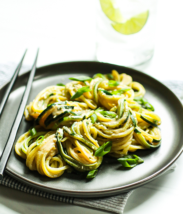 Thai-Style Zucchini Noodles Ingredients