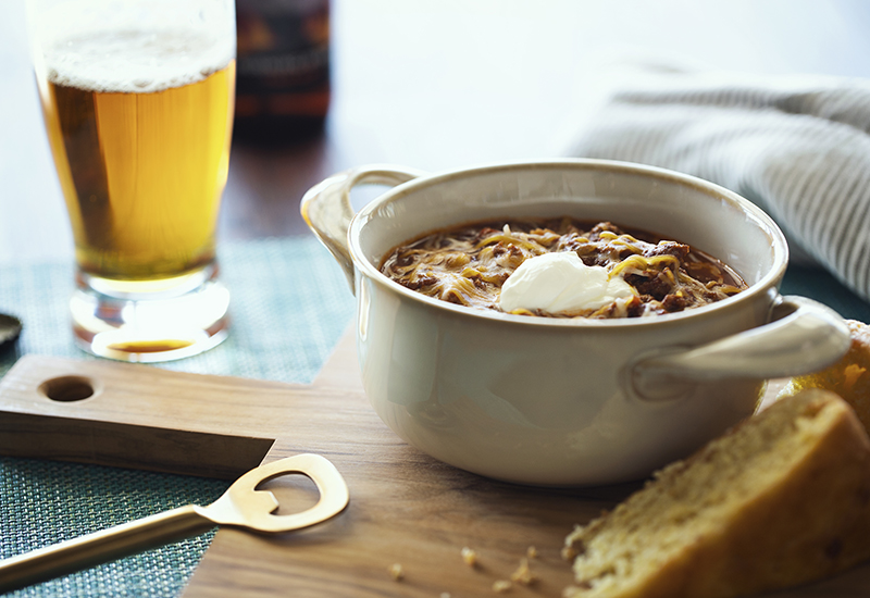 What’s For Dinner? Bison Chili with Cornbread