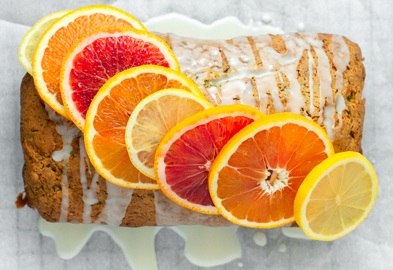 Winter Citrus Poppy Seed Bread