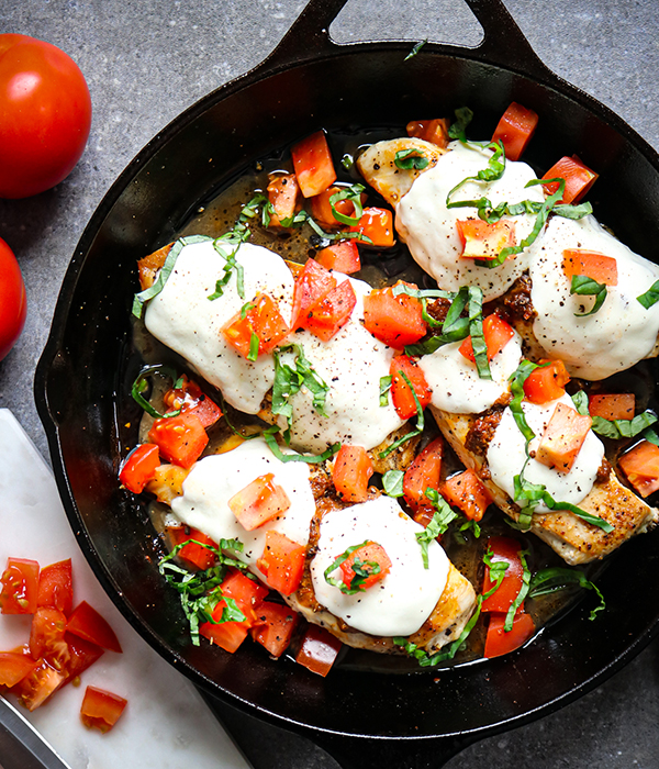 Baked Chicken Caprese