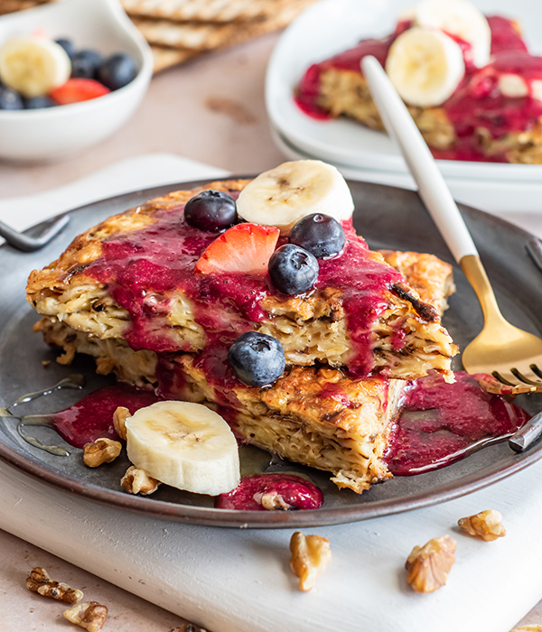 Berry Matzo Brei