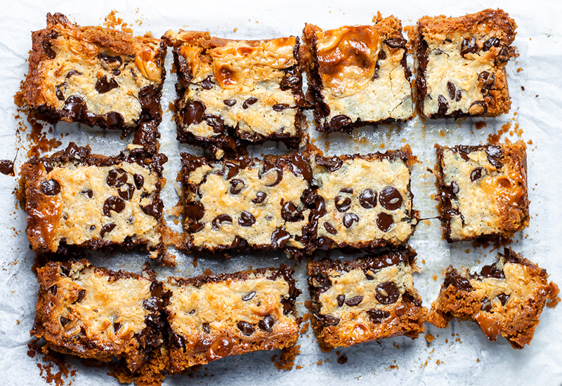 Dark Chocolate Coconut Bars