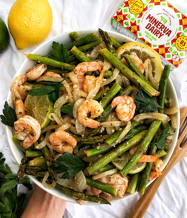 Citrus And Herb Shrimp Sheet Pan Supper