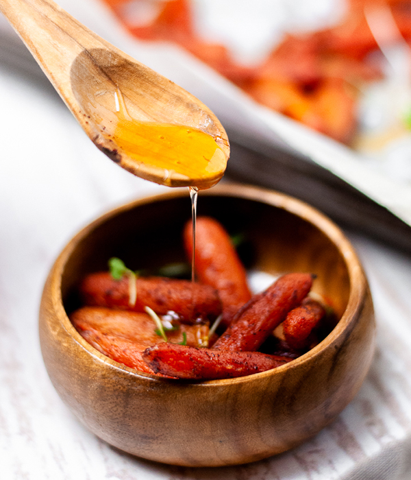 Sweet Cinnamon Roasted Carrots