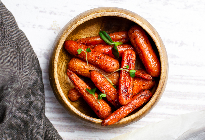 Sweet Cinnamon Roasted Carrots