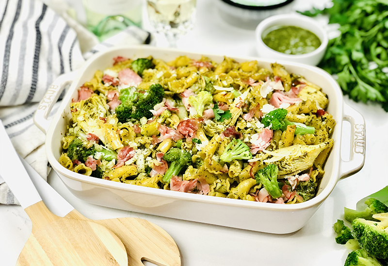 Baked Ham and Broccoli Casserole