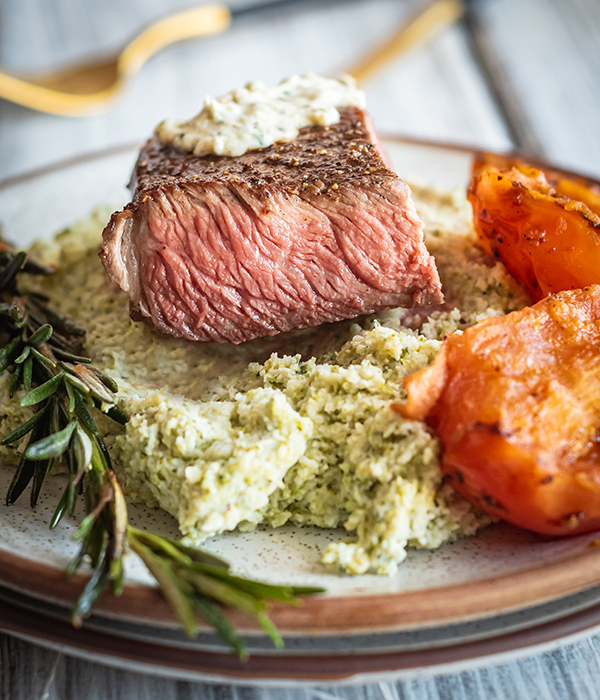 Broiled Skillet Ribeye