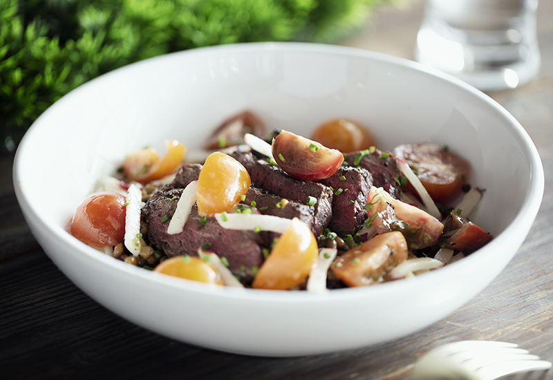 What’s For Dinner? Grass Fed Beef Ancient Grain Bowl