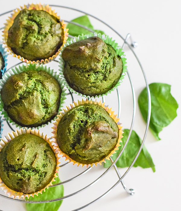 Green Monster Blender Muffins