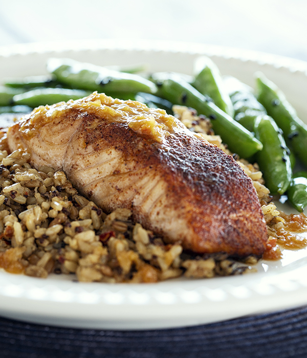 Brown Sugar Glazed Salmon