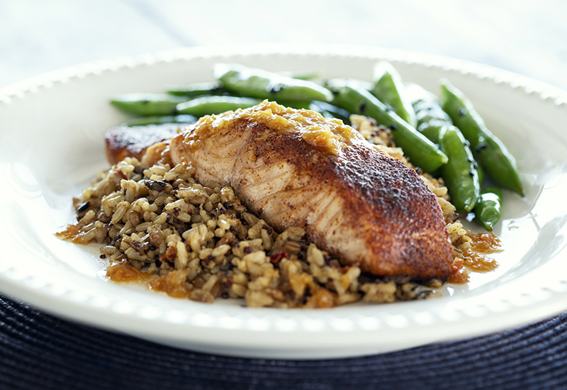 What’s For Dinner? Brown Sugar Glazed Salmon