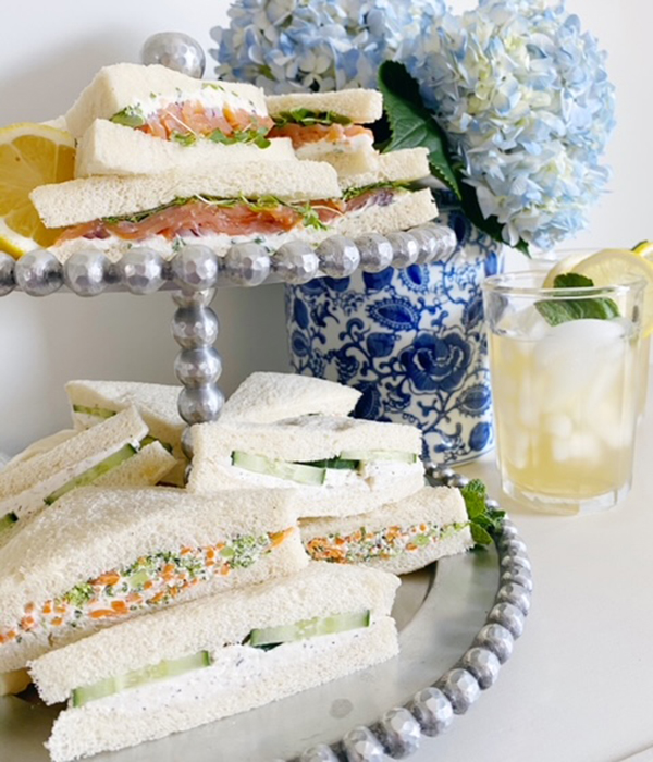 Cream Cheese Tea Sandwiches