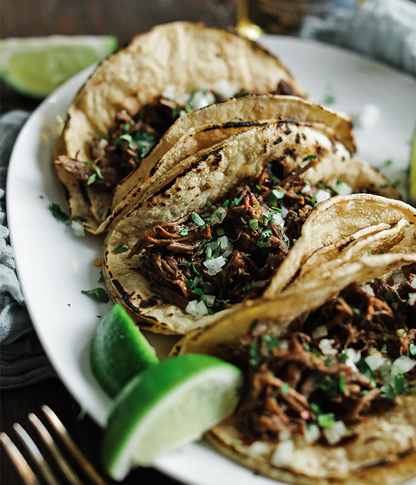 Instant Pot Barbacoa Beef Tacos