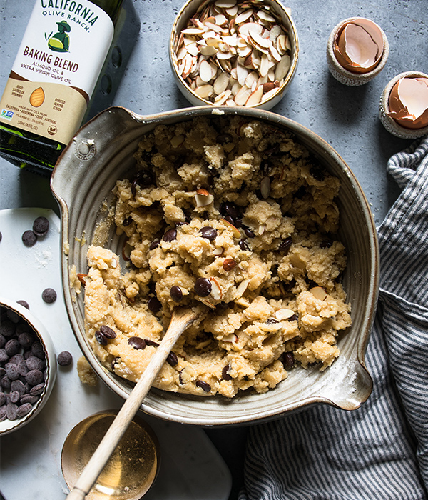 Almond Chocolate Chip Cookies