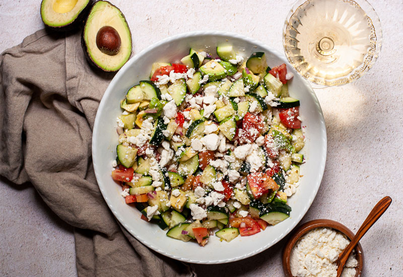 Greek Cucumber Salad