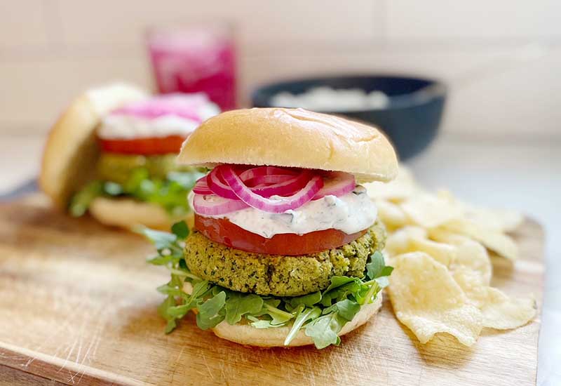 Falafel Burgers