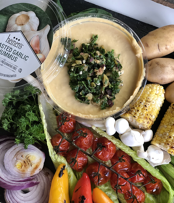 Heinen's Hummus with Homemade Tapendade