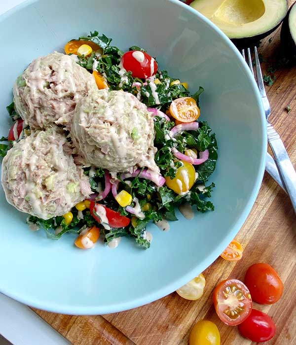 Tuna Kale Salad