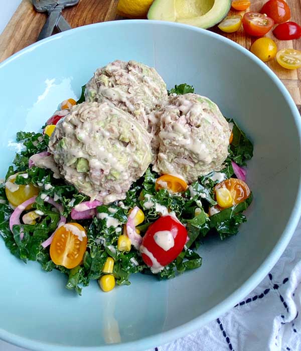 Tuna Kale Salad