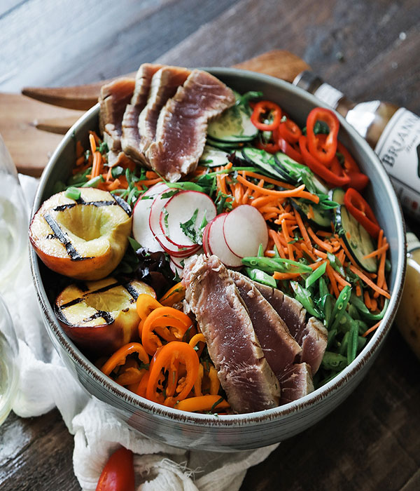 Asian Grilled Tuna Salad