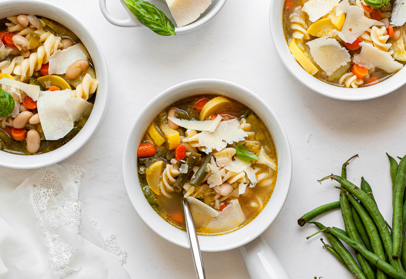 Summer Minestrone Soup