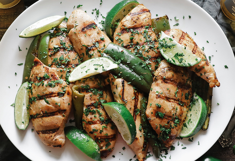 Grilled Tequila Lime Chicken