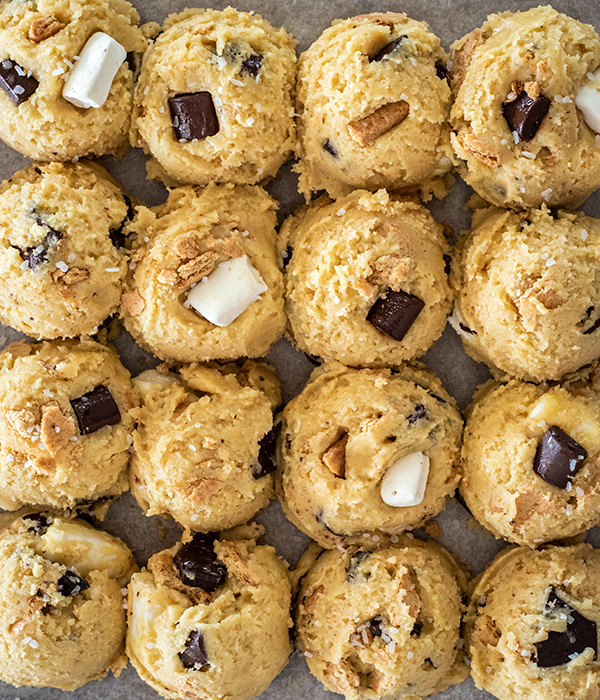 Raw S'mores Cookies
