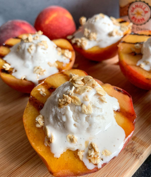 Grilled Peaches