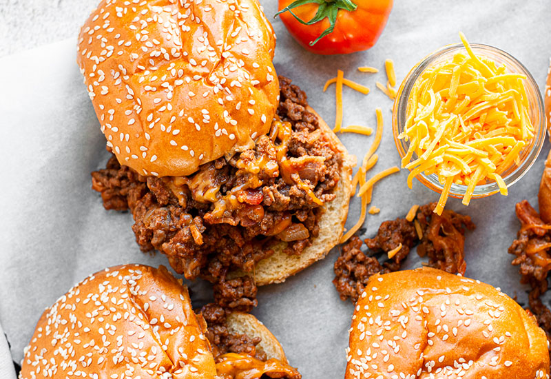 Bacon Cheeseburger Sloppy Joes