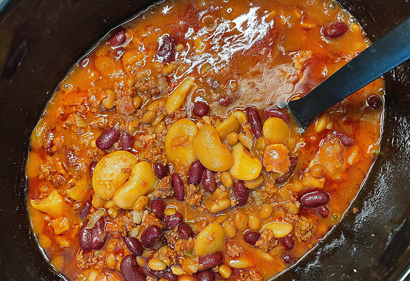 Loaded Baked Beans