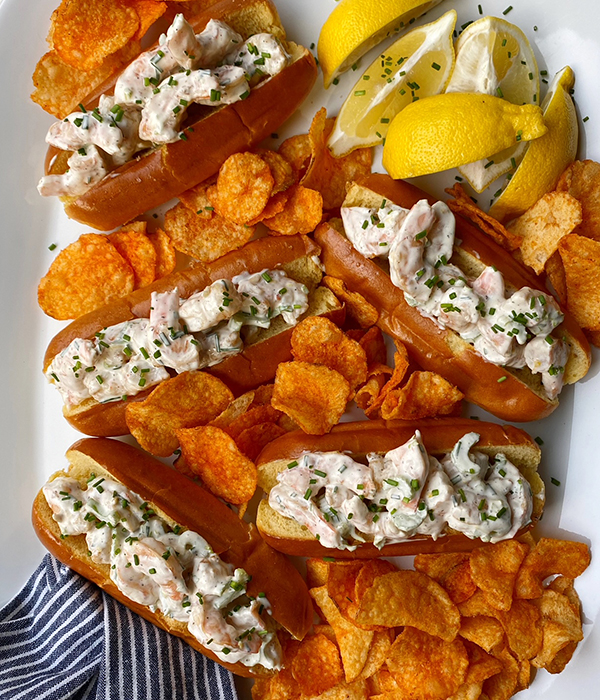 Grilled Shrimp Rolls