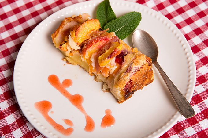 Cinnamon & Stone Fruit Clafoutis