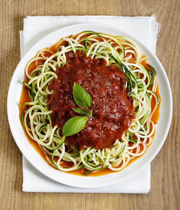 Zoodles and Veggies