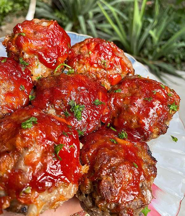 Mini Meatloaf Cupcakes