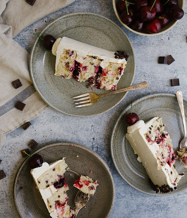 Cherry Chip Cake