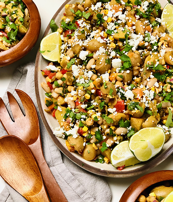 Tex-Mex Potato and Bean Salad