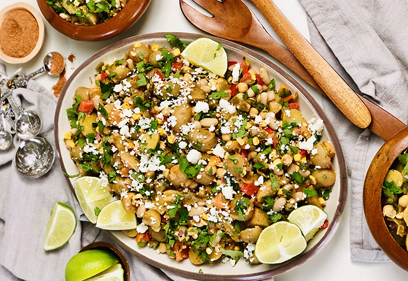 Tex-Mex Potato and Bean Salad