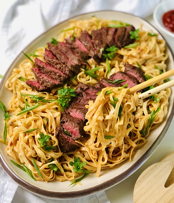 Thai Steak Noodle Salad