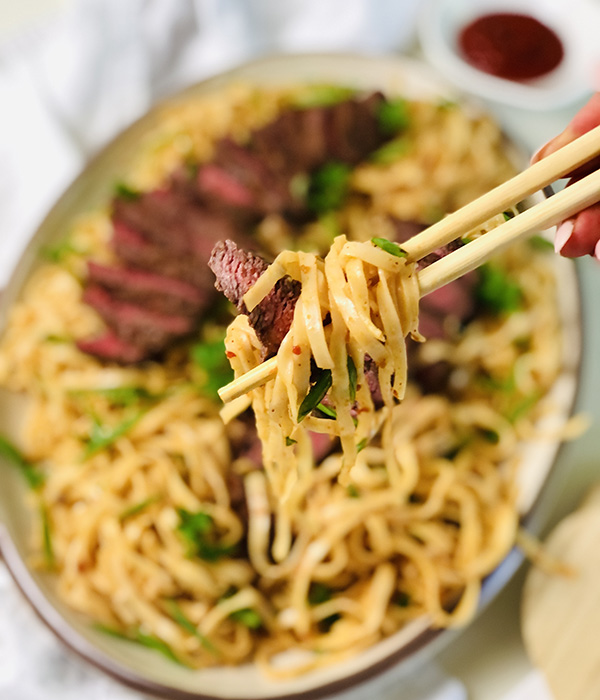 Thai Steak Noodle Salad