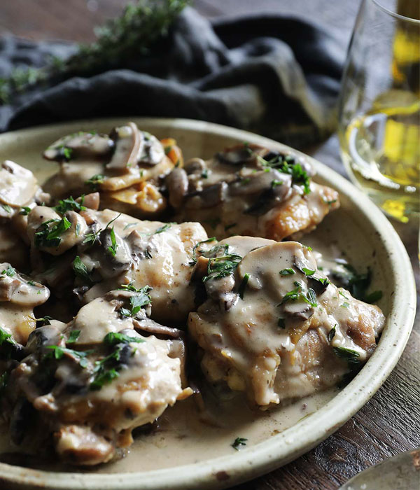 Chicken and Mushrooms