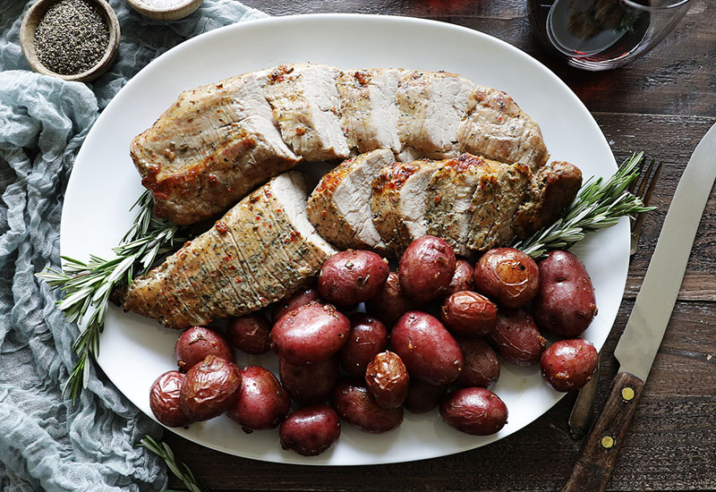 Roasted Marinated Pork Tenderloin