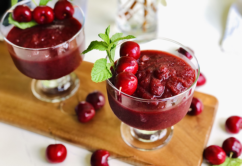 Cherry Sangria Slushie