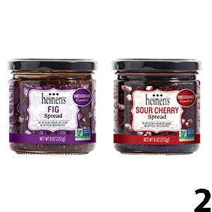 Heinen's Fig and Cherry Spreads