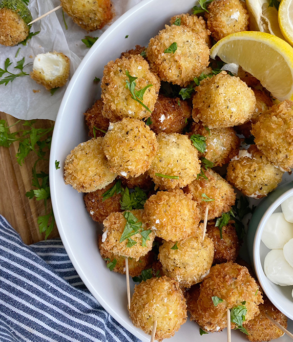 Deep Fried Mozzarella Bites