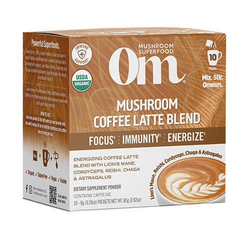 Om Mushroom Coffee Latte Blend