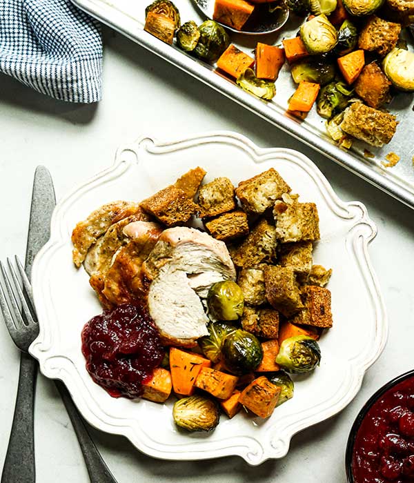 Sheet Pan Turkey Dinner