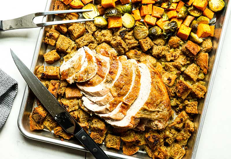 Sheet Pan Turkey Dinner