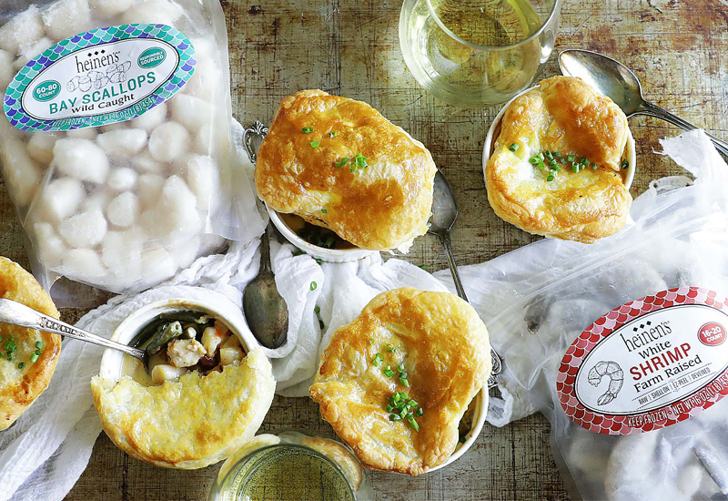 Mini Seafood Pot Pies