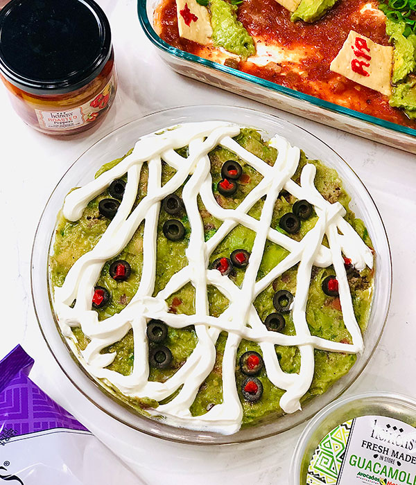 Halloween Mummy Taco Dip