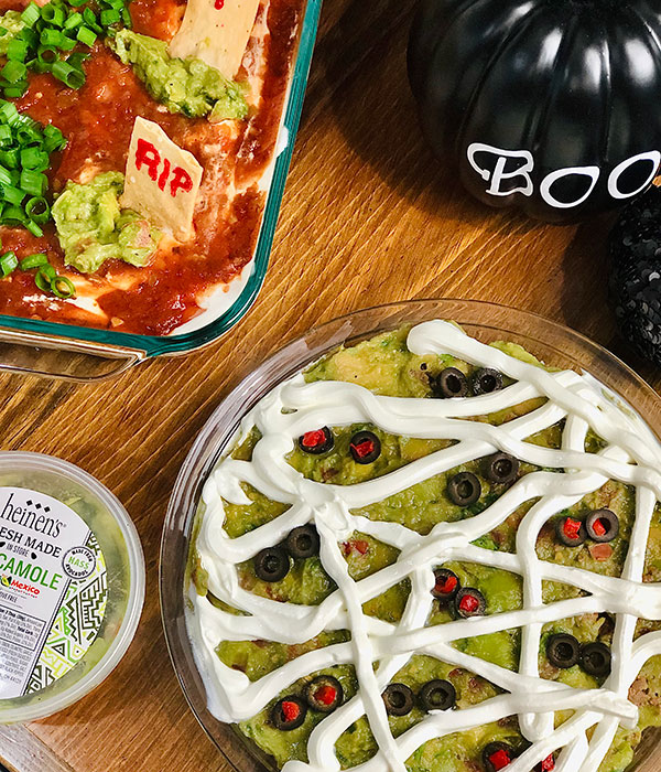 Halloween Taco Dip